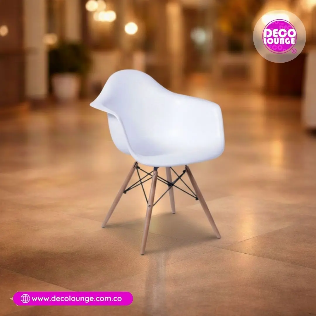 Silla Wood con brazos