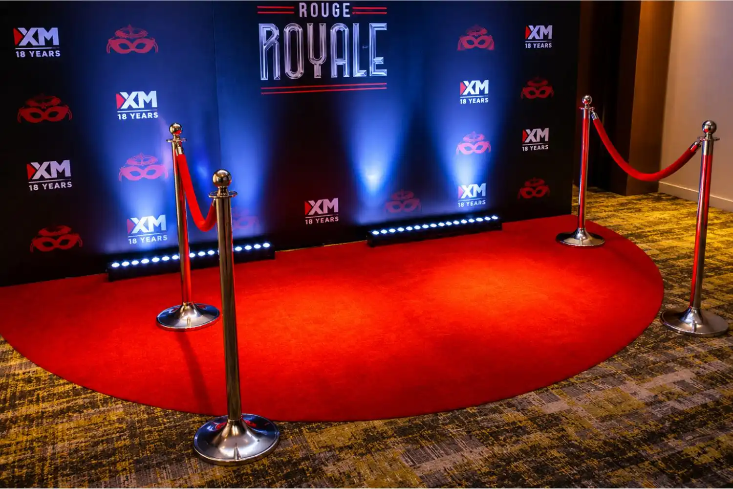 Alfombra roja Rouge Royale — ideas para eventos